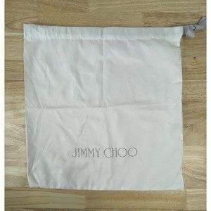 JIMMY CHOO White Dust Bag /Dust Cover EUC
